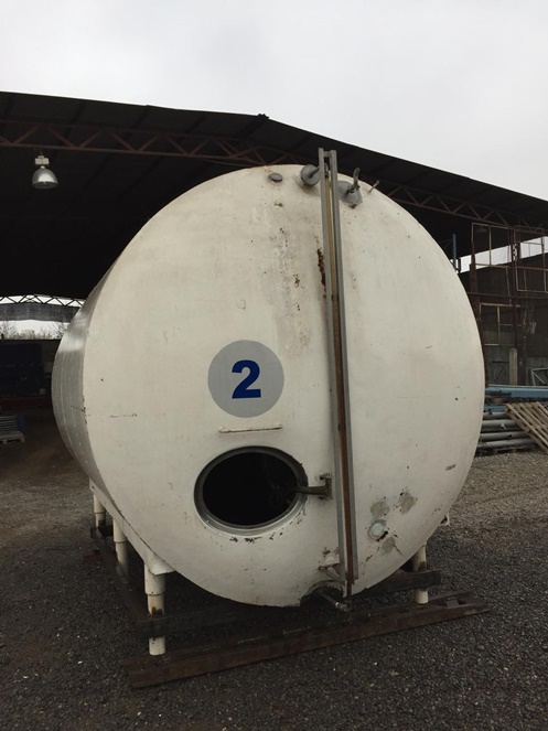 Estanque Acero Inoxidable / Doble Camisa / capacidad 18.000 lts. aprox. / Usado / 2 #2