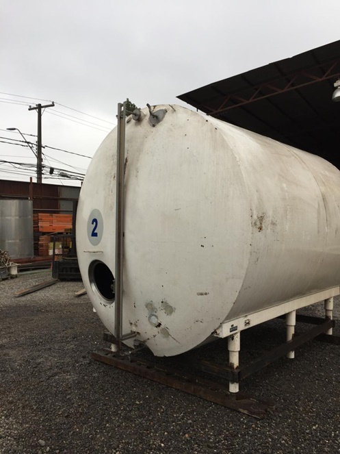 Estanque Acero Inoxidable / Doble Camisa / capacidad 18.000 lts. aprox. / Usado / 2 #6