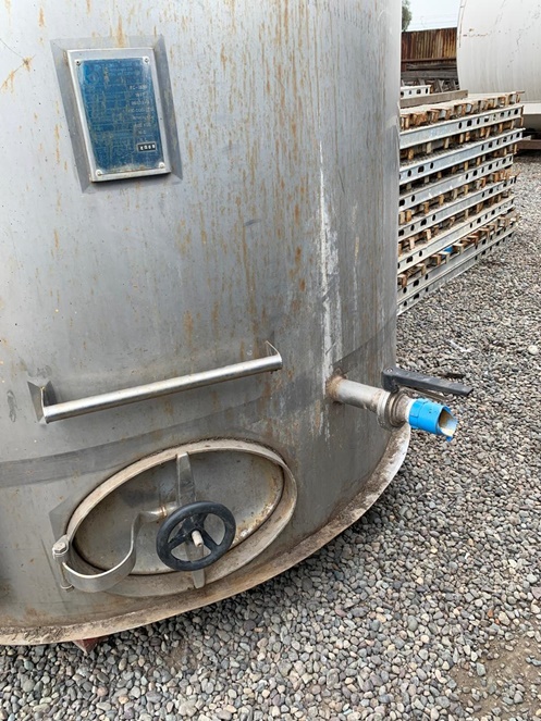 Estanque  Acero Inoxidable / Tersainox / 10.000 lts. aprox. / Usado #6