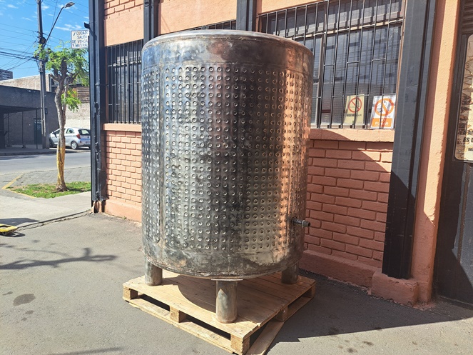 Estanque Acero Inoxidable /  Doble Camisa / 2.200 lts aprox. / Usado #3