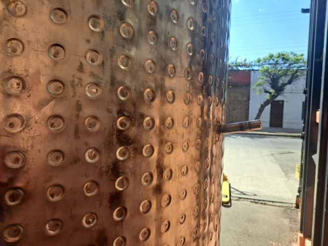 Estanque Acero Inoxidable /  Doble Camisa / 2.200 lts aprox. / Usado #8