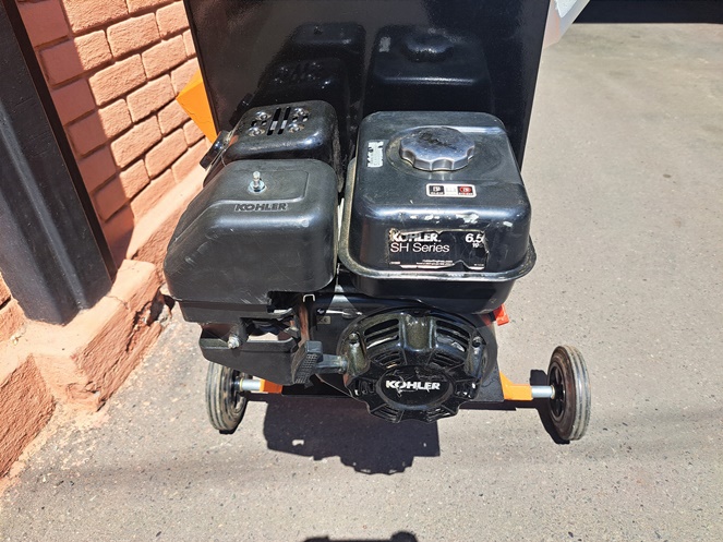 Trompo Concretero 120 lts / Motor Bencinero 6,5 Hp 