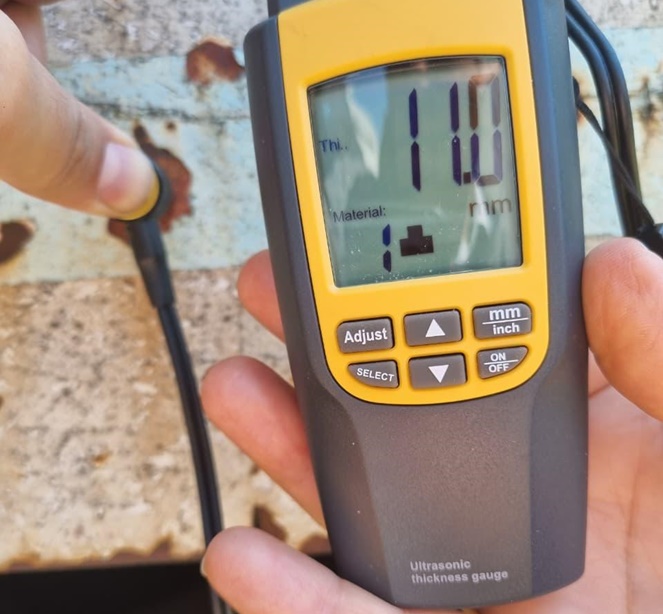 Estanque Acero Carbono / Filtro / 18.000 Lts Aprox / Espesor 10 mm / Usado #4