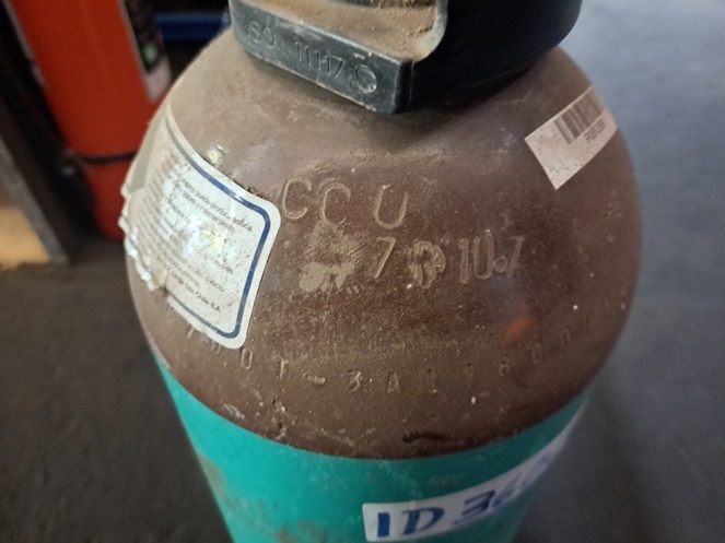 Cilindro Gas Helio / Usado  #6