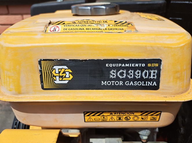 Trompo Concretero 400 Lts / Motor Bencinero Modelo SG 390E - 13 Hp. / Usado #7