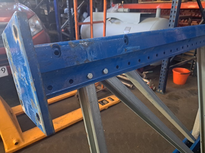 Marco Rack / 6.000 x 1.000 mm / Super Reforzado (Doble Pilar)  / Brunei / Usado #5