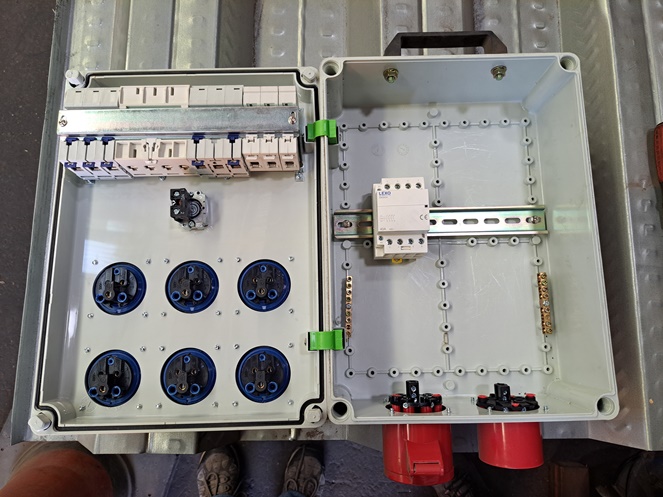 Gabinete Tablero de Faena Portatil Lexo 380/220 VAC (Modelo 3) #5