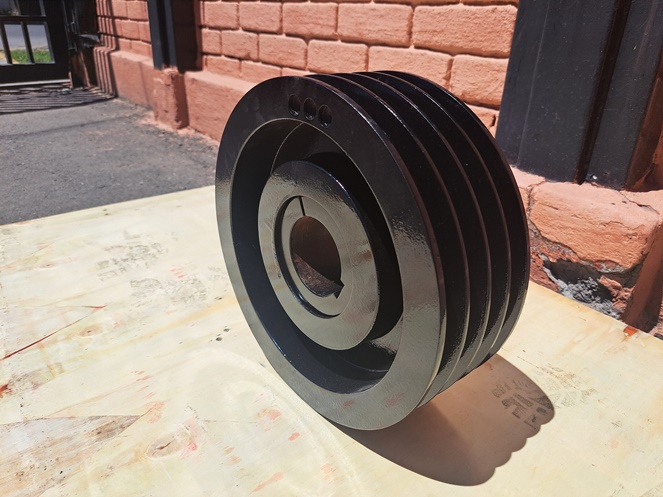 Polea de Acero / Diámetro 310 mm / Usado #3