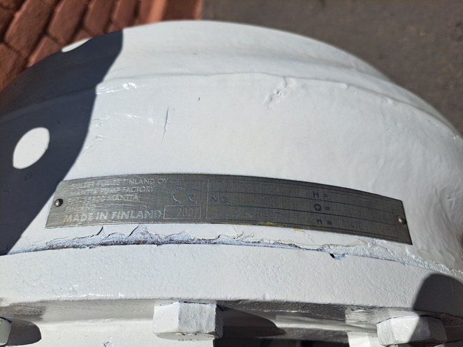 Bomba Centrifuga Acero Inoxidable Marca Sulzer PPBB-07 / Rpm 1.470 / Usado #4