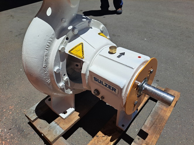 Bomba Centrifuga Acero Inoxidable Marca Sulzer PPBB-07 / Rpm 1.470 / Usado #5
