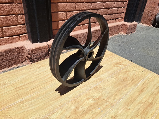 Polea de Fierro para cabezal de compresor / N1 #2