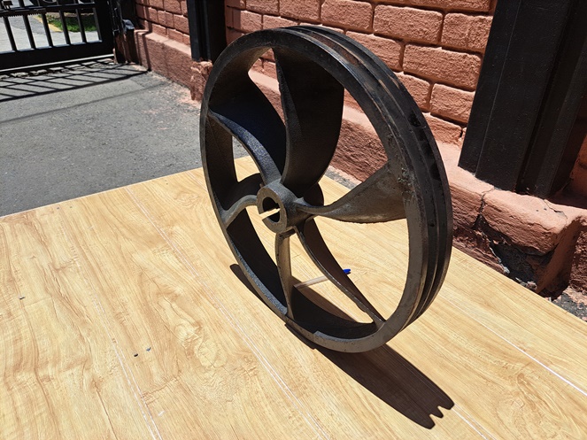 Polea de Fierro para cabezal de compresor / N1 #3