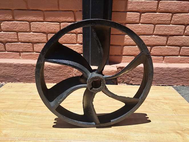 Polea de Fierro para cabezal de compresor / N1 #4