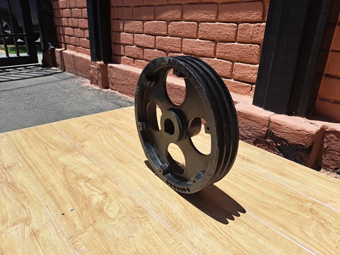 Polea de Fierro para cabezal de compresor / N2 #3