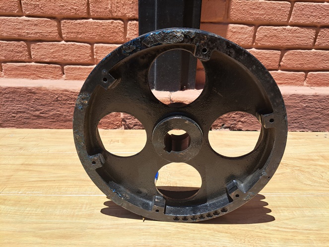 Polea de Fierro para cabezal de compresor / N2 #4