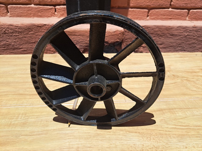 Polea de Fierro para cabezal de compresor / N3 #4