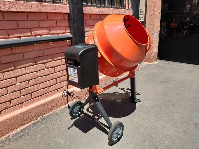 Trompo Concretero Eléctrico 200 Litros / JS200L / Alfamaq  #4