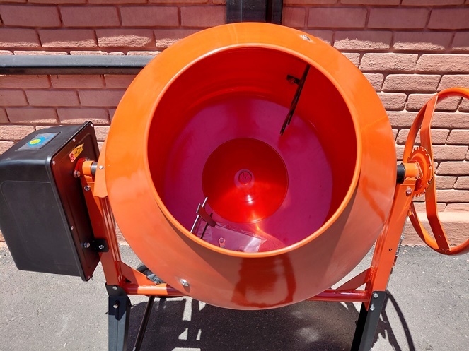 Trompo Concretero Eléctrico 200 Litros / JS200L / Alfamaq  #6