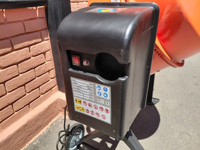 Trompo Concretero Eléctrico 200 Litros / JS200L / Alfamaq  #5