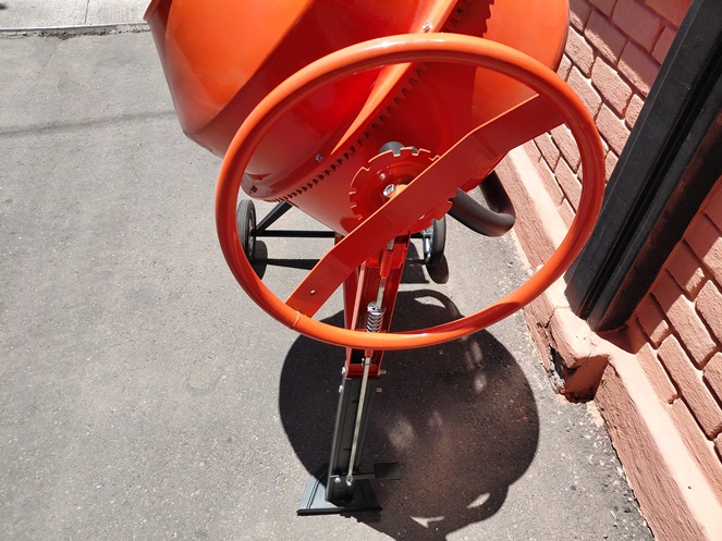 Trompo Concretero Eléctrico 200 Litros / JS200L / Alfamaq  #7