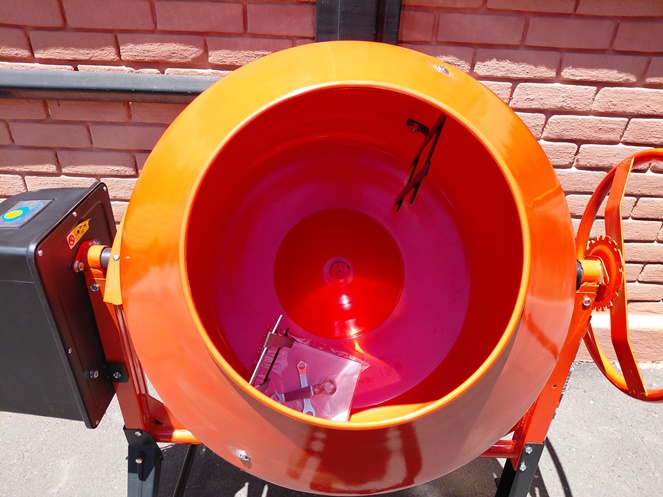 Trompo Concretero Eléctrico 200 Litros / JS200L / Alfamaq  #8