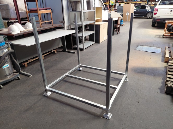 Canastillo Galvanizado Porta Alzaprima #6