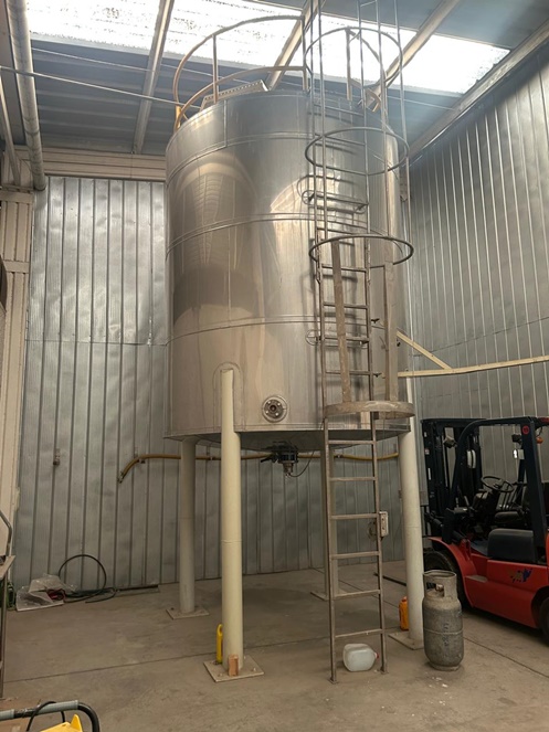 Estanque Acero Inoxidable Doble Camisa 18.000 lts Aprox. / Usado #4
