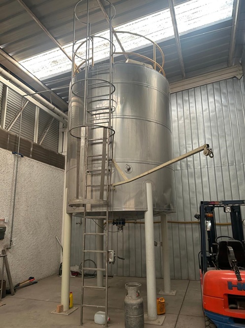 Estanque Acero Inoxidable Doble Camisa 18.000 lts Aprox. / Usado #5