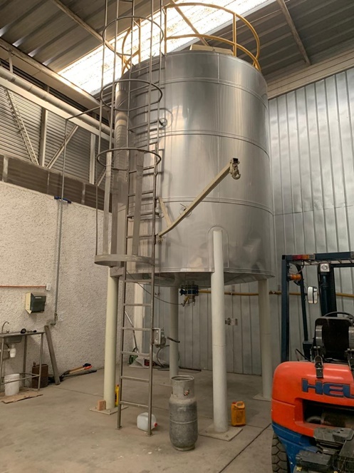 Estanque Acero Inoxidable Doble Camisa 18.000 lts Aprox. / Usado