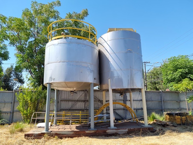 Estanque Acero Inoxidable Doble Camisa 18.000 lts Aprox. / Usado #6