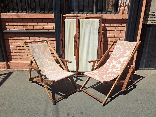 Sillas de Playa / 4 unidades / Usadas