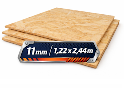 Placa OSB Estructural / Alfamat / 11 mm / 1.22 x 2.44 m