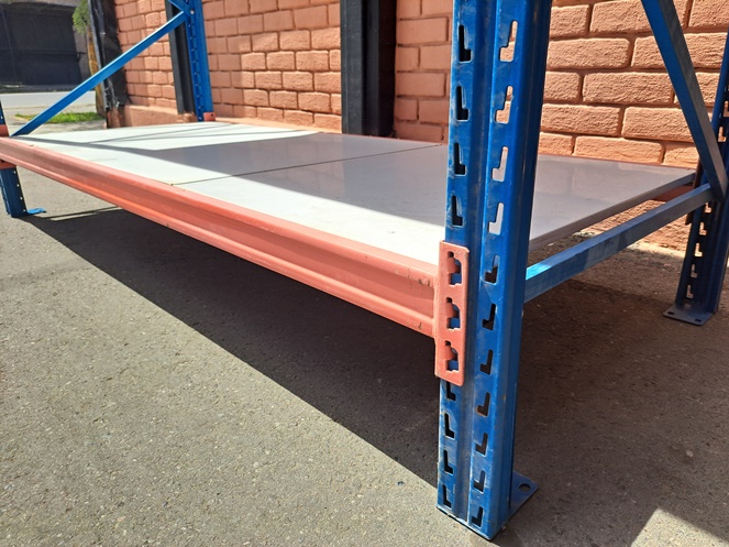 Modulo Rack 3 Mt De alto / Con Bandejas Metálicas Reforzadas / Usado #9
