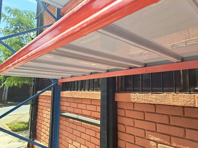 Modulo Rack 3 Mt De alto / Con Bandejas Metálicas Reforzadas / Usado #10