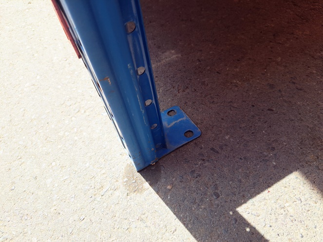 Modulo Rack 3 Mt De alto / Con Bandejas Metálicas Reforzadas / Usado #11