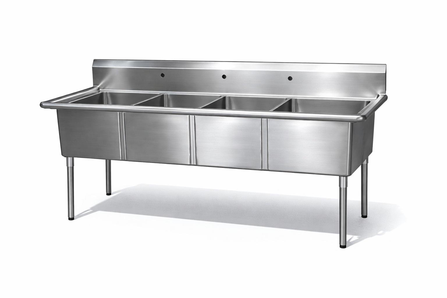 Lavafondo Acero Inoxidable 4 Cubos