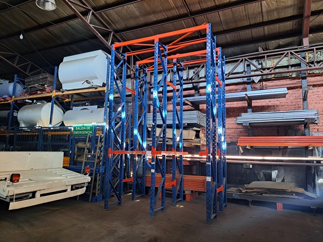 Pack Rack Porta Pallets Drive In / Siberia / 4.800 x 700 / Usado