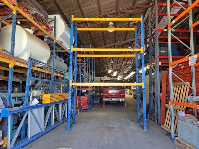 Rack Porta pallets / Volcán / Copa Grande /  Usado