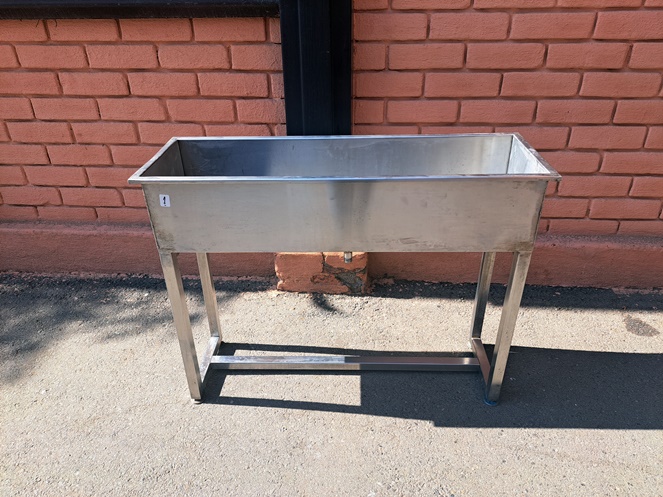 Deposito Acero Inoxidable con Atril / N1 / Usado
