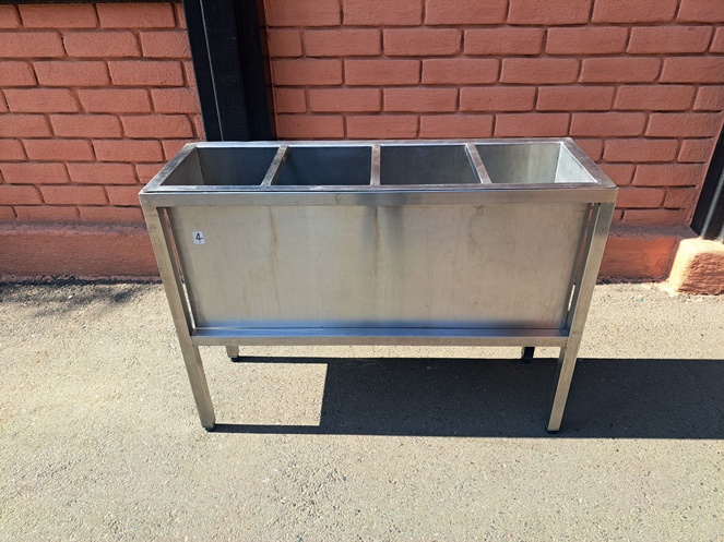 Deposito Acero Inoxidable con Atril / N4 / Usado