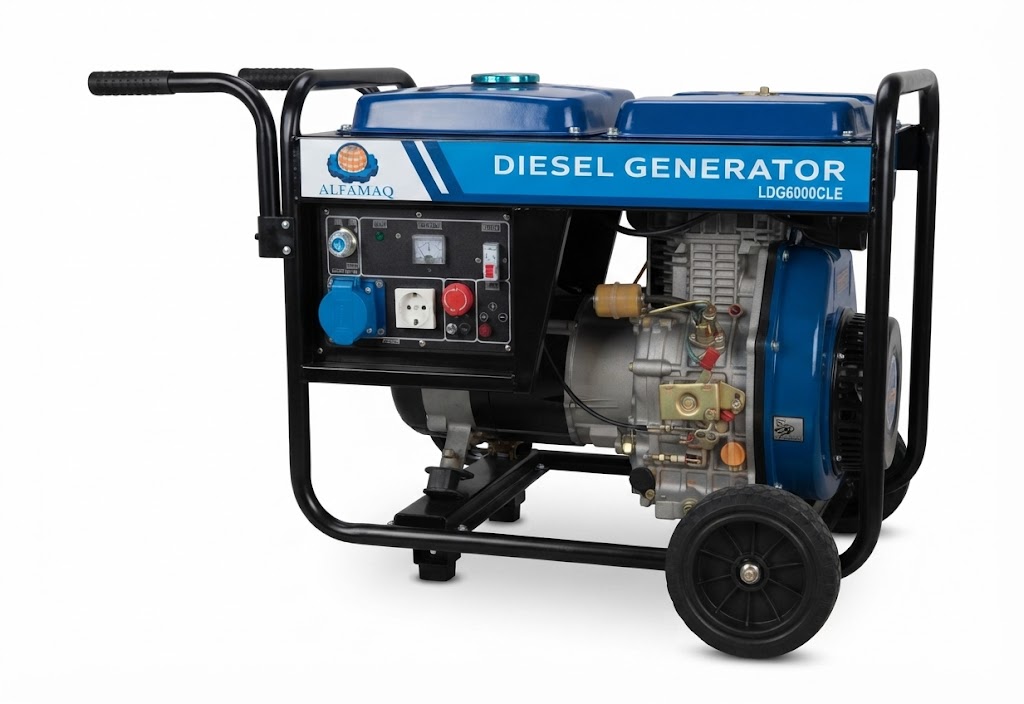 Generador Diesel 5 Kw / Alfamaq / LDG6000CLE / Partida Electrica