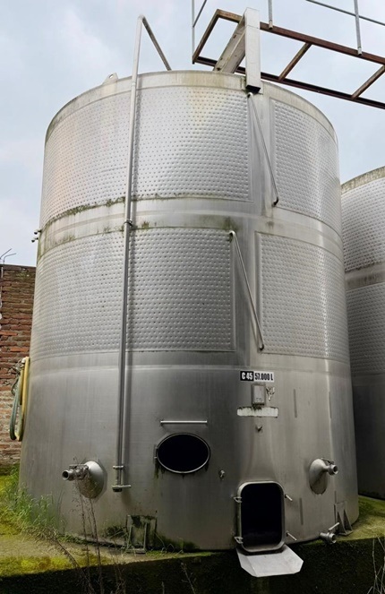 Estanque Acero Inoxidable 57.000 Lts / Usado