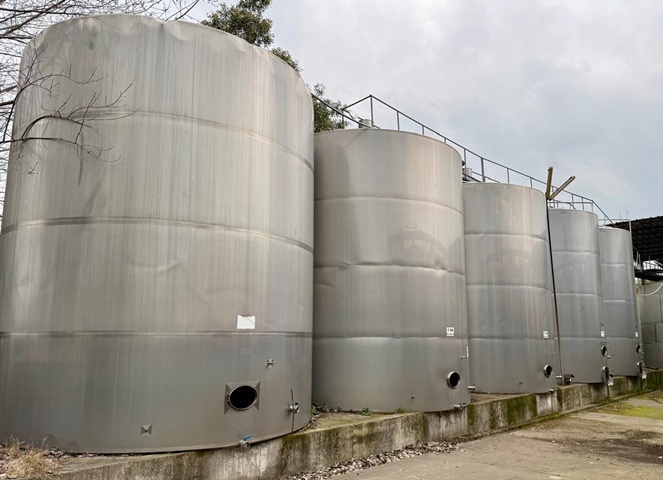 Estanque Acero Inoxidable 120.000 Lts / Usado